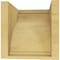 Ekena Millwork 8"W x 8"D x 8"H Wide Helena Rough Cedar Woodgrain TimberThane Corbel, Primed Tan CORUR08X08X08HELRCPR - alternate 2
